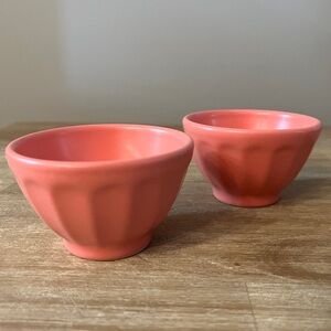 Anthropologie. Set of Two Mini Matte Latte Bowls.